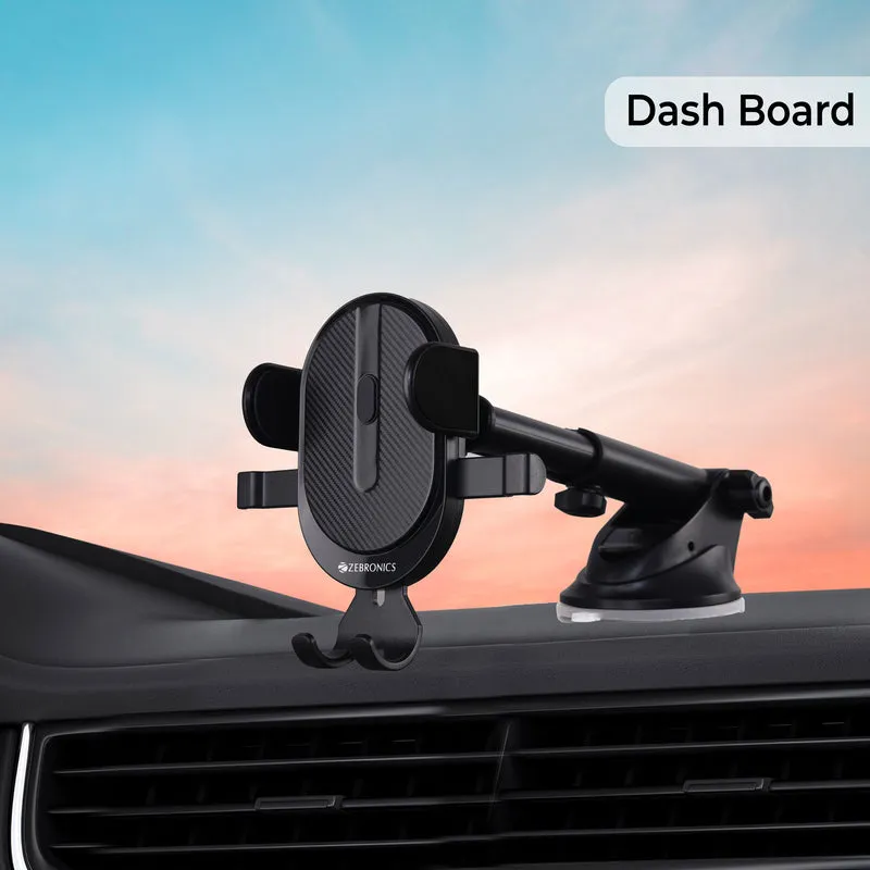 ZEBRONICS MOBILE PHONE HOLDER FOR CAR (CMH100) view 3